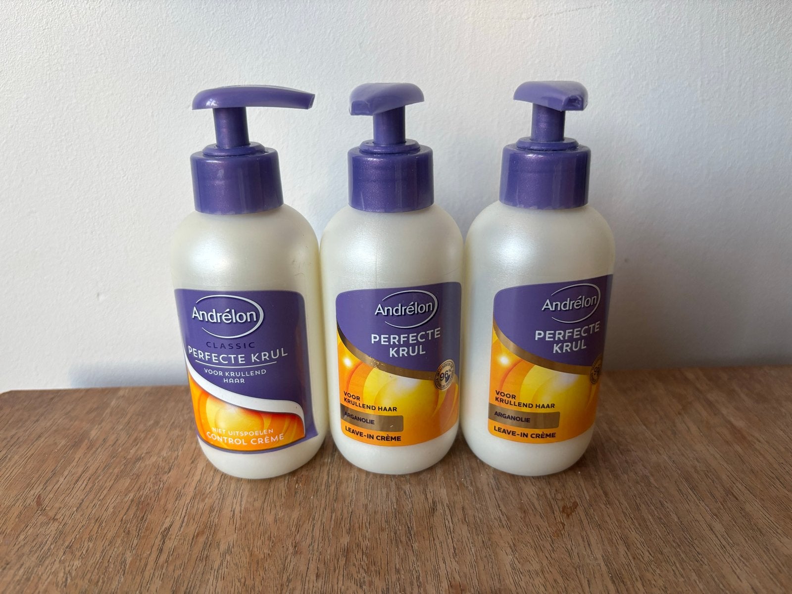 Andrélon Perfecte Krul Leave-in Crème en Control Crème, Ophalen, Gebruikt, Haarverzorger of -hersteller