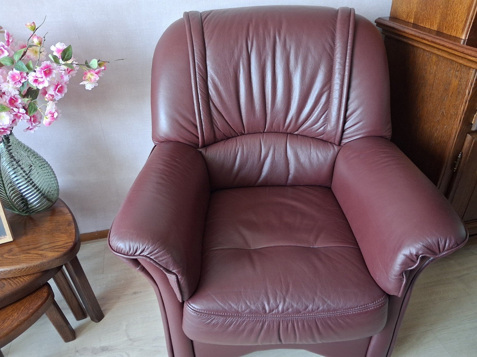 Bank en fauteuil gratis, Huis en Inrichting, Ophalen, Gebruikt, 75 tot 100 cm
