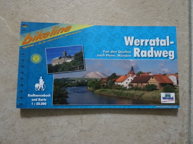 Bikeline Werratal Radweg, Overige merken, Europa, Ophalen of Verzenden, Zo goed als nieuw