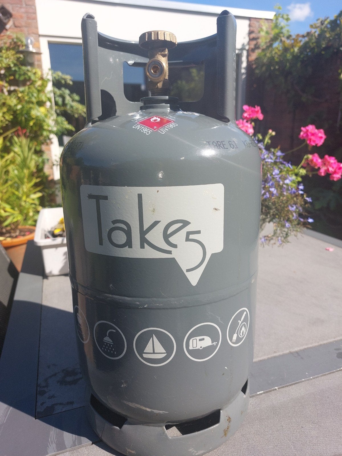 Gebruikte Barbecook gasbarbecue met gasfles, Tuin en Terras, Gasbarbecues, Ophalen, Gebruikt, Barbecook