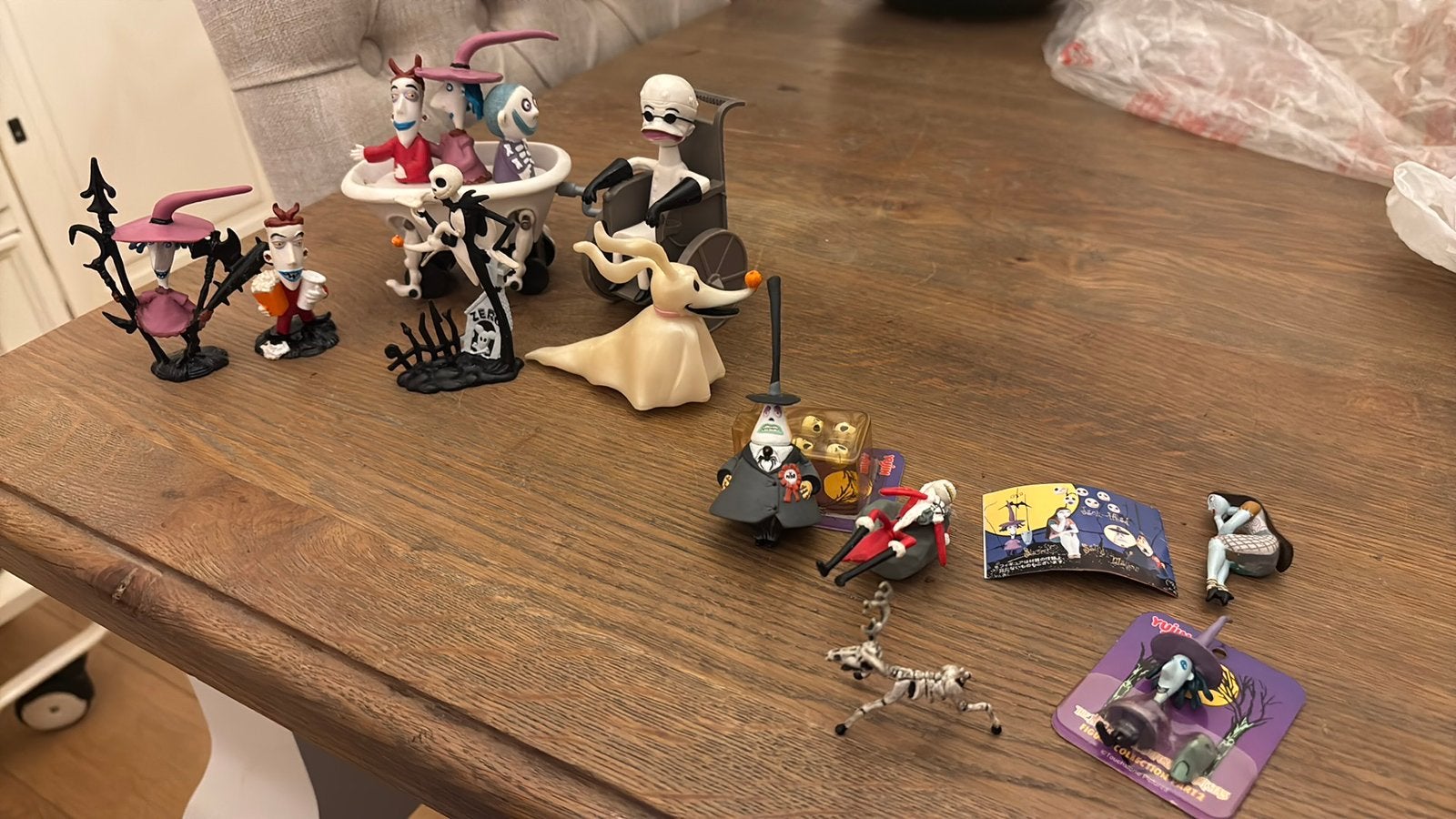 Lot the nightmare before chtistmas, Verzamelen, Disney, Zo goed als nieuw, Beeldje of Figuurtje, Ophalen of Verzenden