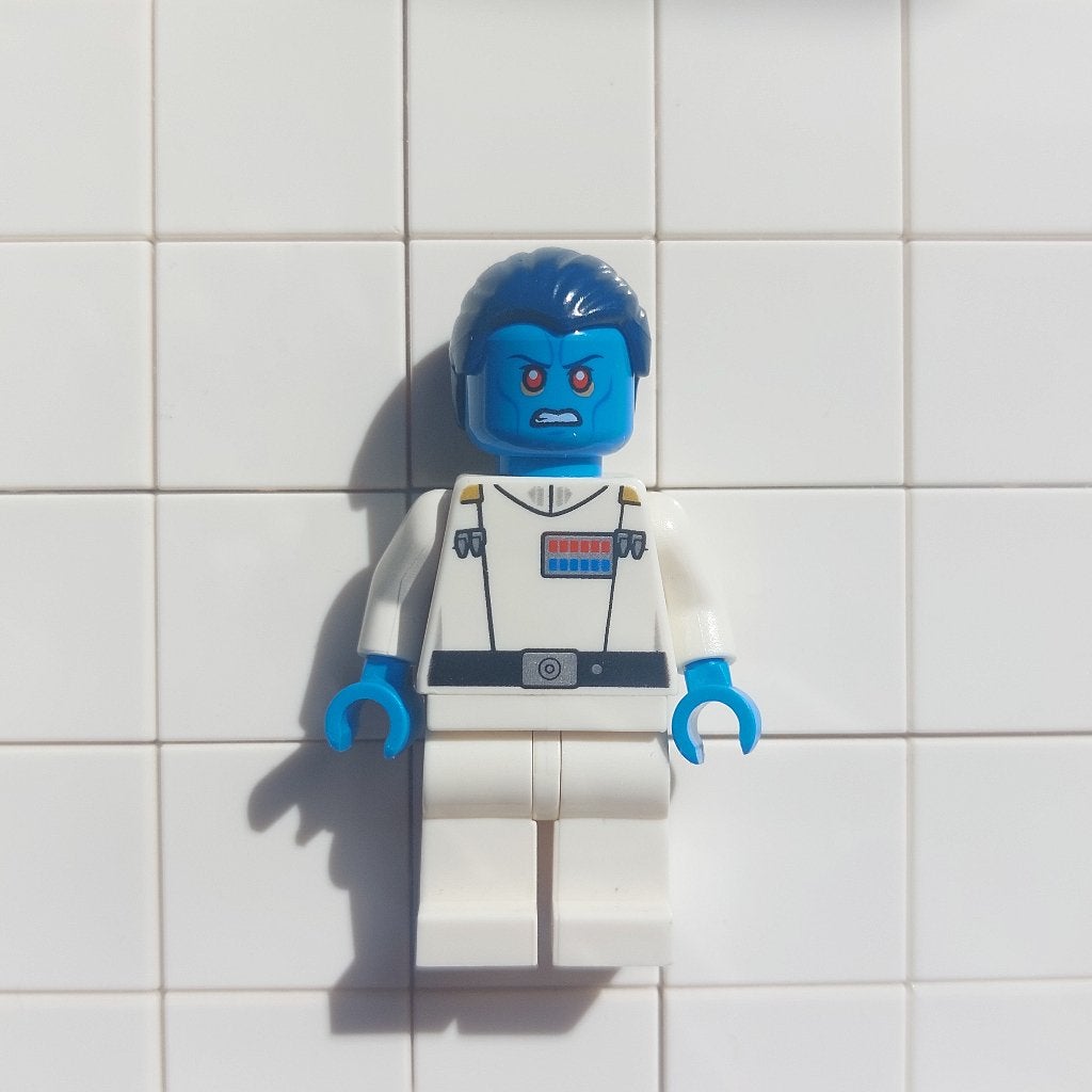 LEGO Star Wars Minifig - Admiral Thrawn - sw0811, Kinderen en Baby's, Speelgoed | Duplo en Lego, Ophalen of Verzenden, Zo goed als nieuw