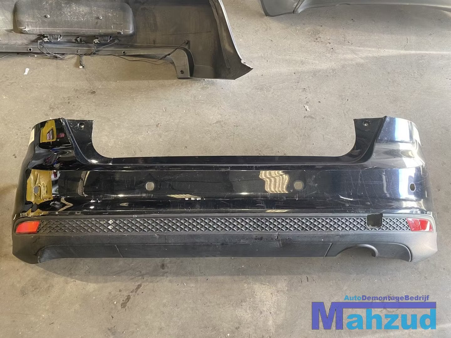 FORD Focus 3 Hatchback zwart achterbumper 2011-2017, Gebruikt, Info@ford.com, Ophalen of Verzenden, Ford