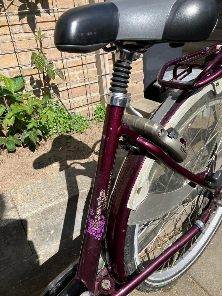Sparta moederfiets, Fietsen en Brommers, Fietsen | Dames | Moederfietsen, Ophalen, Sparta, Gebruikt, Mandje