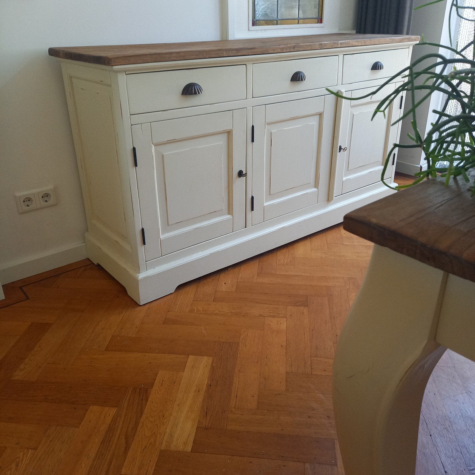 dressoir BrxHxD = 160 x 85,5 x 49 cm, Ophalen, Met deur(en), 150 tot 200 cm, Zo goed als nieuw