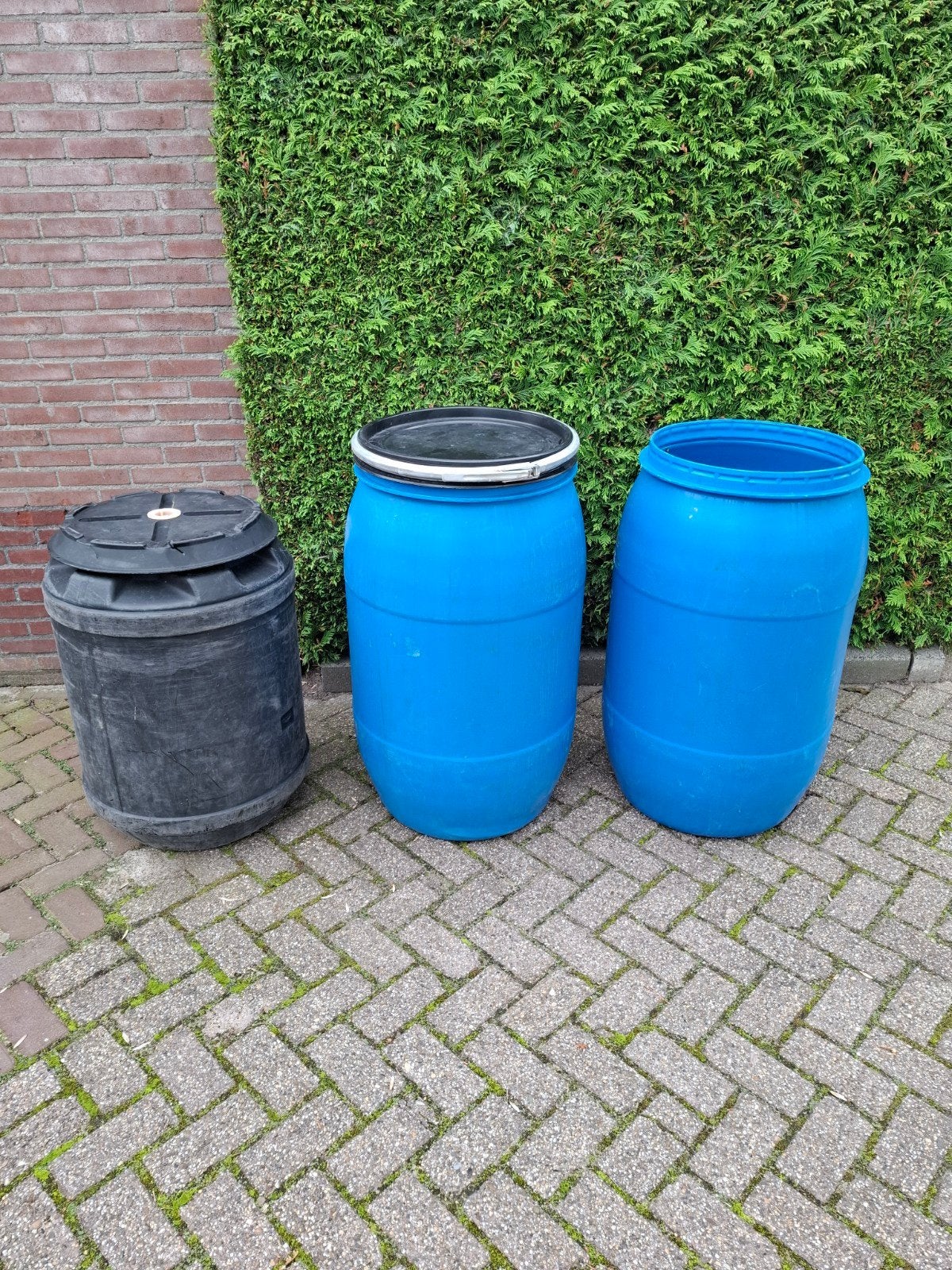 Voertonnen, Watertonnen, Benzine/Dieselvat, Ophalen, Zo goed als nieuw