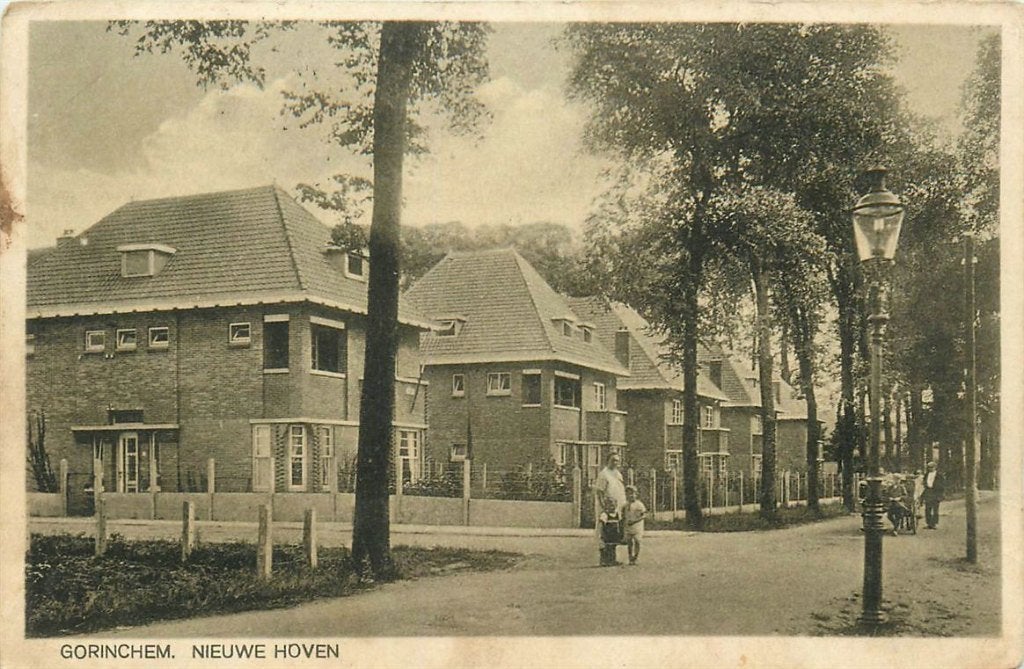 702-006-017 Gorinchem Nieuwe Hoven, Verzenden, Voor 1920, Zuid-Holland