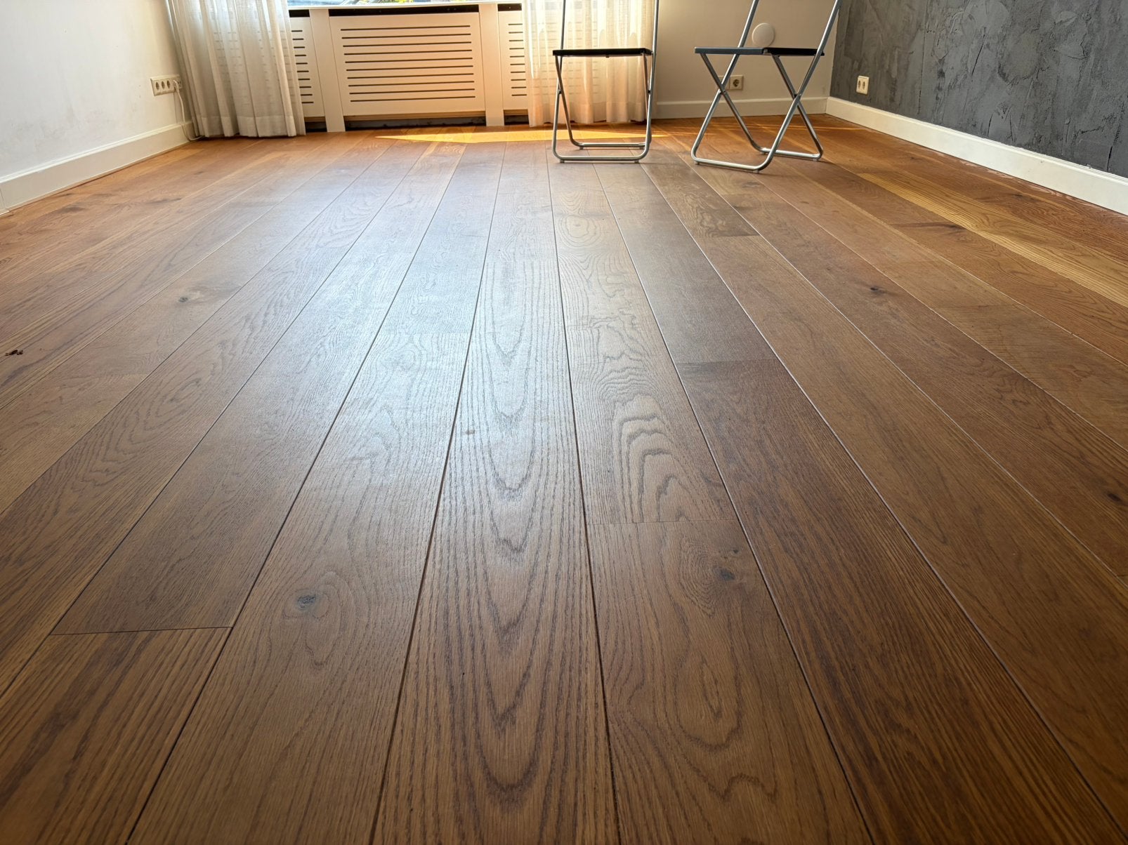 Eikenhouten parketvloer, 25m2, Ophalen, Gebruikt, 25 tot 50 m², Parket