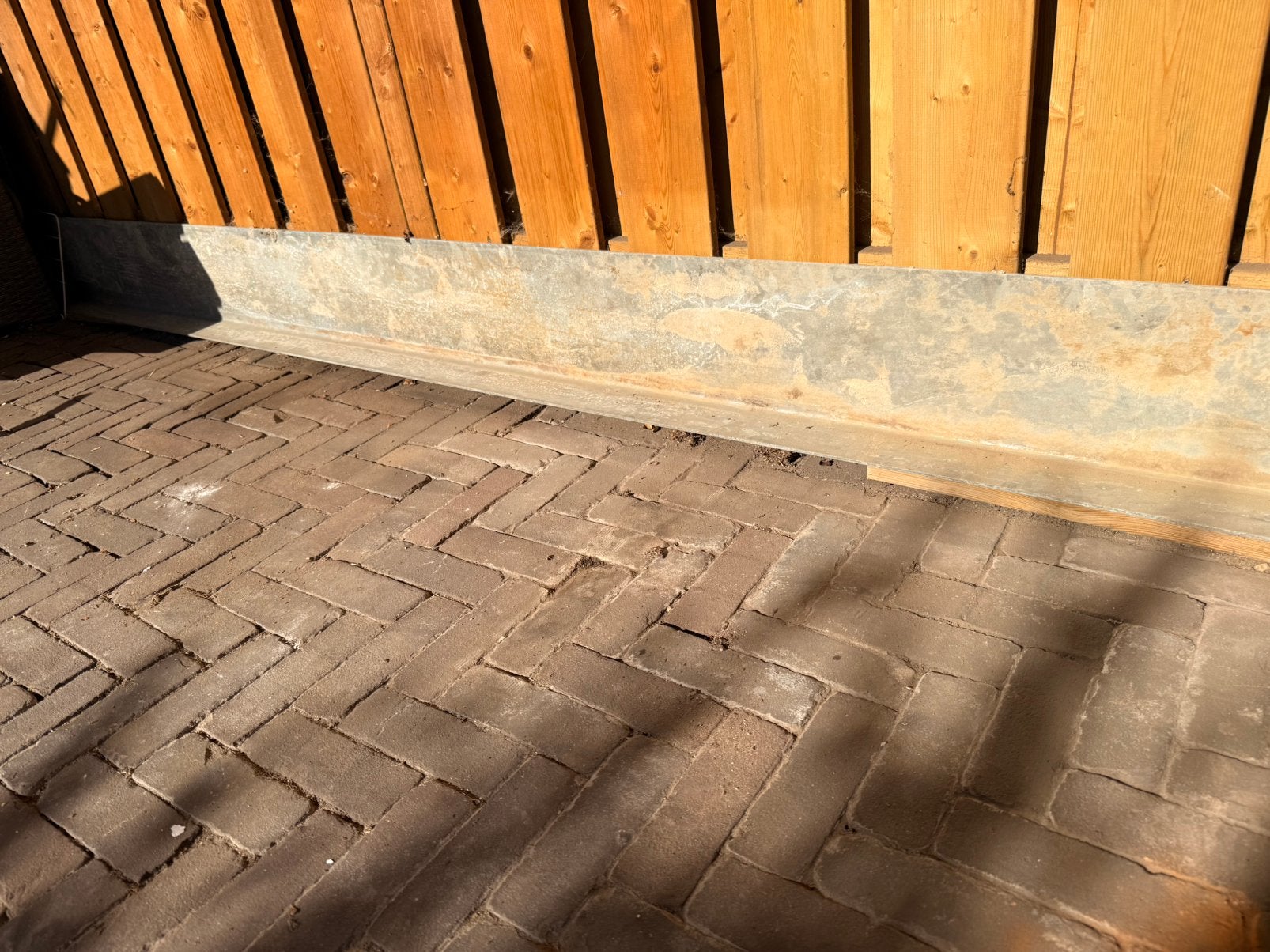 Hoge sterkte stalen latei / stalen hoeklijn 90x220mm 3,07m, Ophalen, Zo goed als nieuw, IJzer