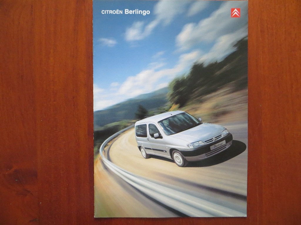 Citroën Berlingo (aug. 2001) + bijlage technische gegevens, Ophalen of Verzenden, Nieuw, Citroën