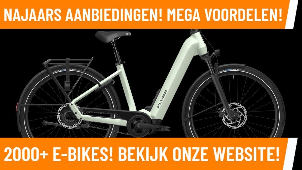 Flyer Upstreet 5.43 ebike met midden motor van 5500 nu 2799!, Nieuw, 50 km per accu of meer, Overige merken