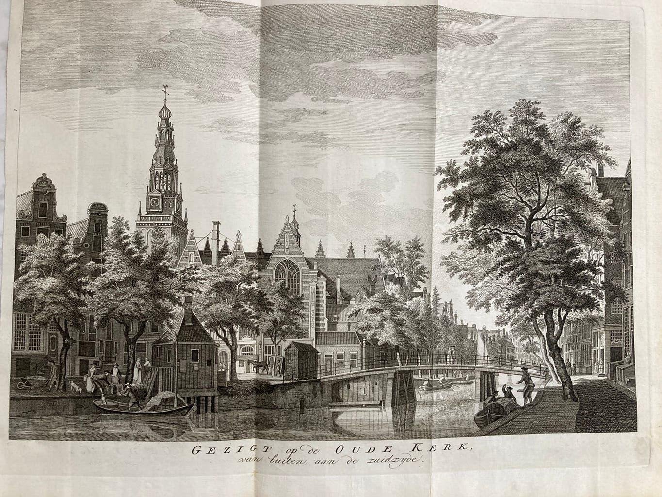 Gravures Amsterdam, Sluis, Wilnis, Zierikzee, B. op Zoom, ea, Ophalen of Verzenden, Stadsgezicht, Gravure, Met tekst