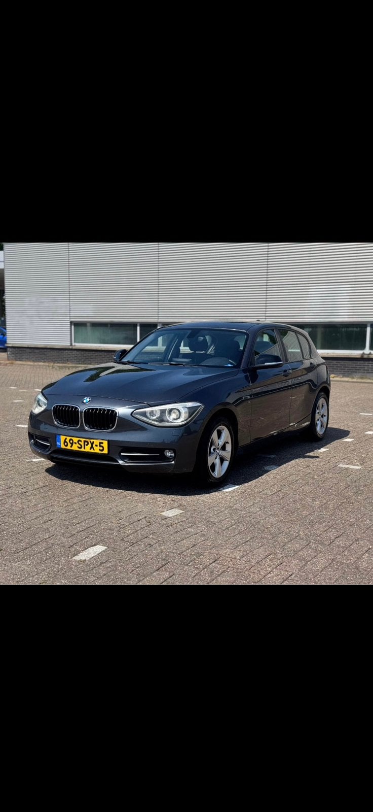 BMW 1-Serie 116I 100KW 5DR 2011 Grijs, Auto's, 1-Serie, 4 cilinders, Origineel Nederlands, 1200 kg