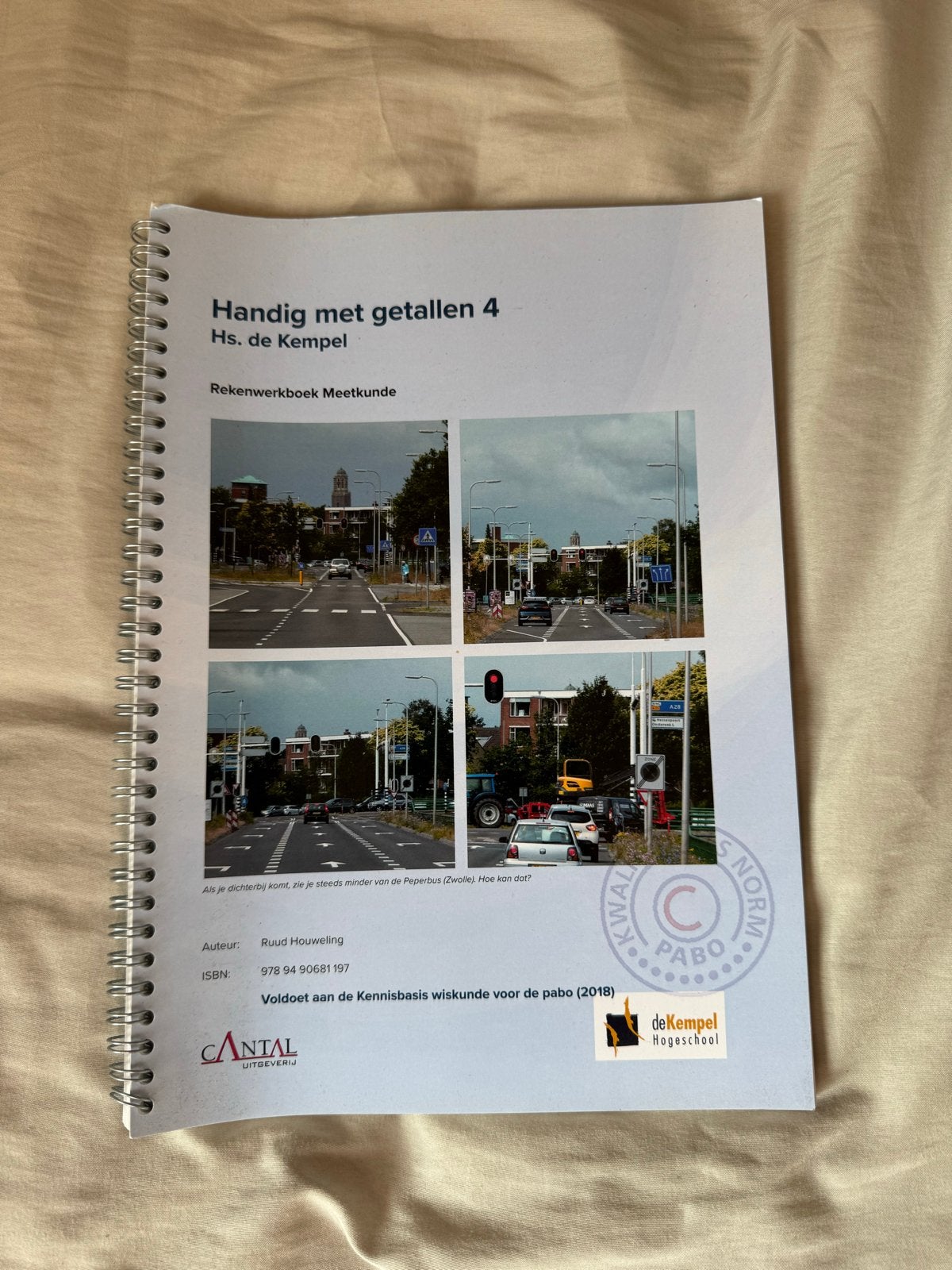 Handig met getallen 4 - Rekenwerkboek Meetkunde, Ophalen of Verzenden, Zo goed als nieuw, Overige niveaus