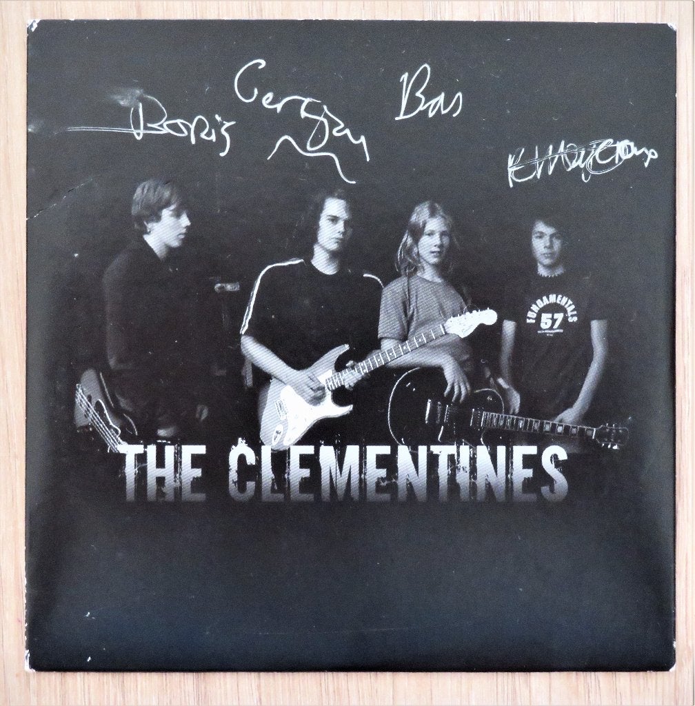 CD single The Clementines ( door alle bandleden GESIGNEERD ), Ophalen of Verzenden, Single, Gesigneerd