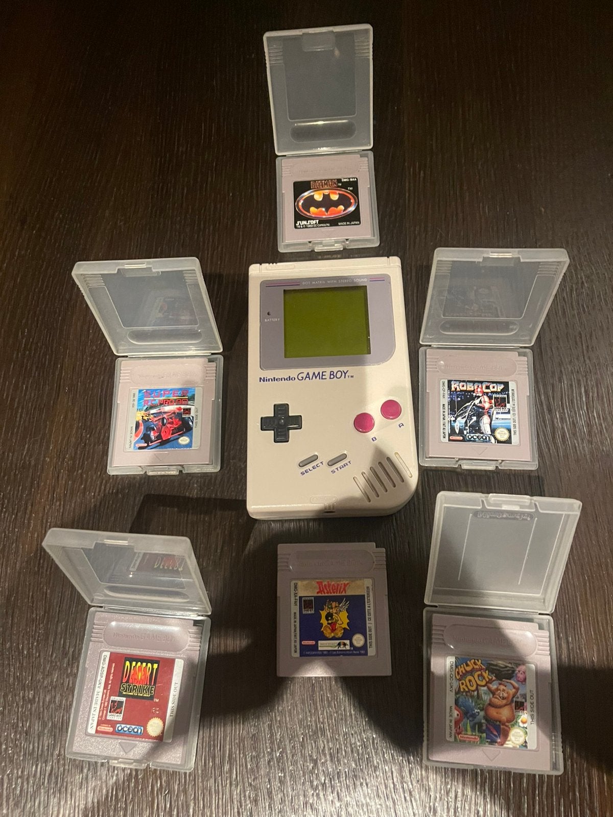Nintendo Game Boy DMG-01 Perfecte staat+ 6 Games, Spelcomputers en Games, Spelcomputers | Nintendo Game Boy, Ophalen of Verzenden
