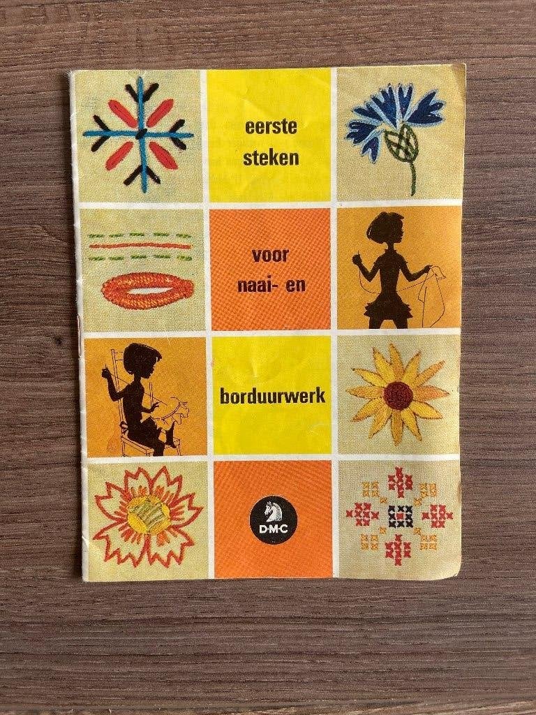 Klein boekje DMC Garen eerste steken, Ophalen of Verzenden, Gebruikt, Borduurgaren of Zijde