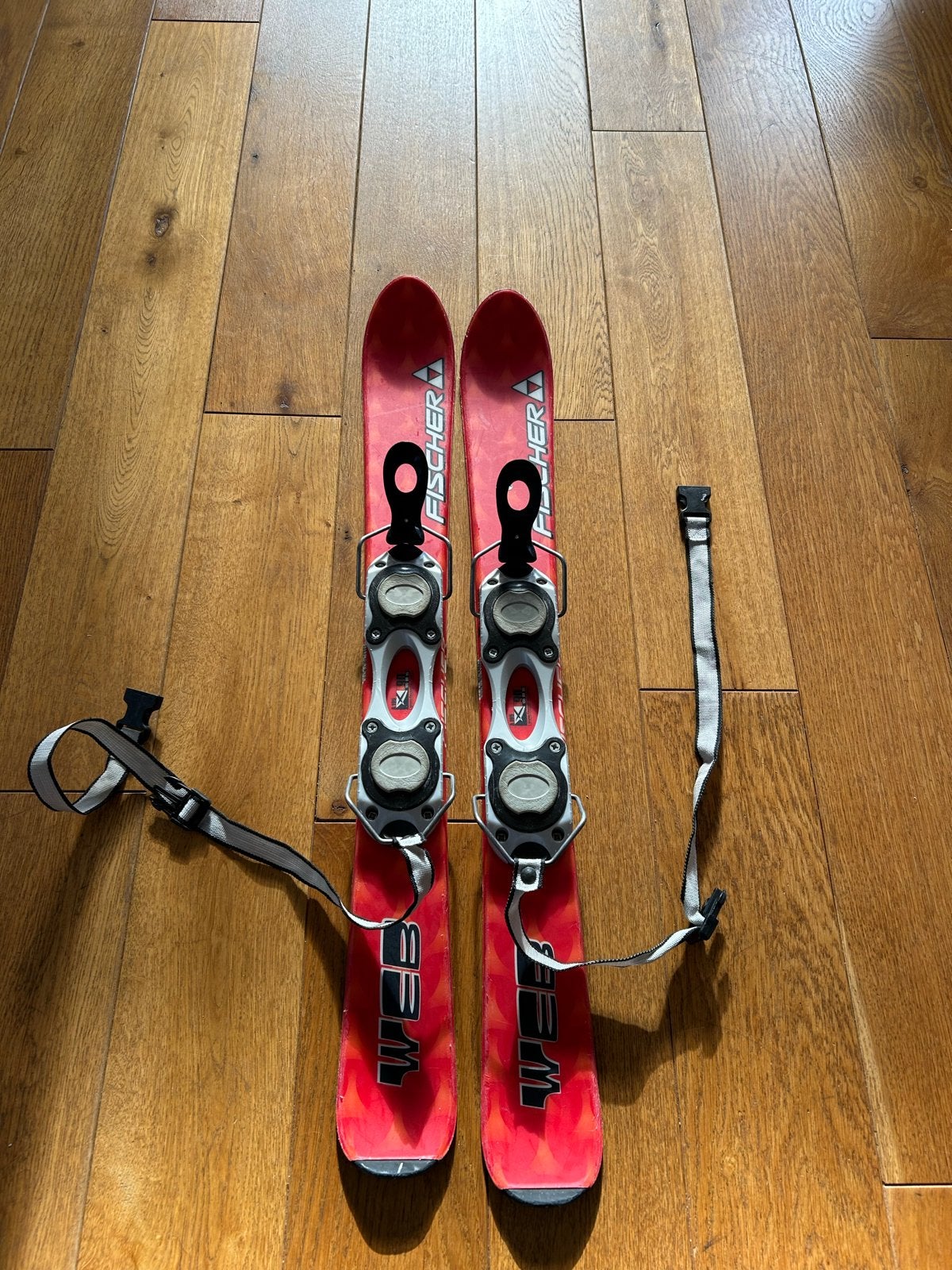 Twee paar Fischer fun-carve ski's 90cm - Goed gebruikt, Ophalen of Verzenden, Carve, Skiën, Minder dan 100 cm