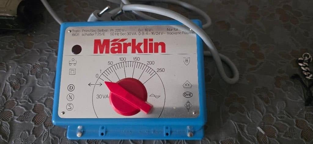 Zware Marklin trafo, Ophalen of Verzenden, Zo goed als nieuw, Märklin, Transformator of Voeding
