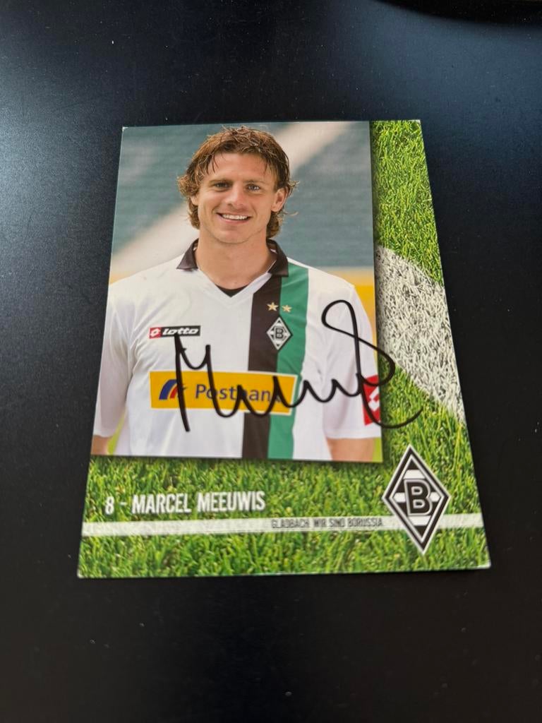 Spelerskaar Marcel Meeuwis, Ophalen of Verzenden, Zo goed als nieuw, Buitenlandse clubs