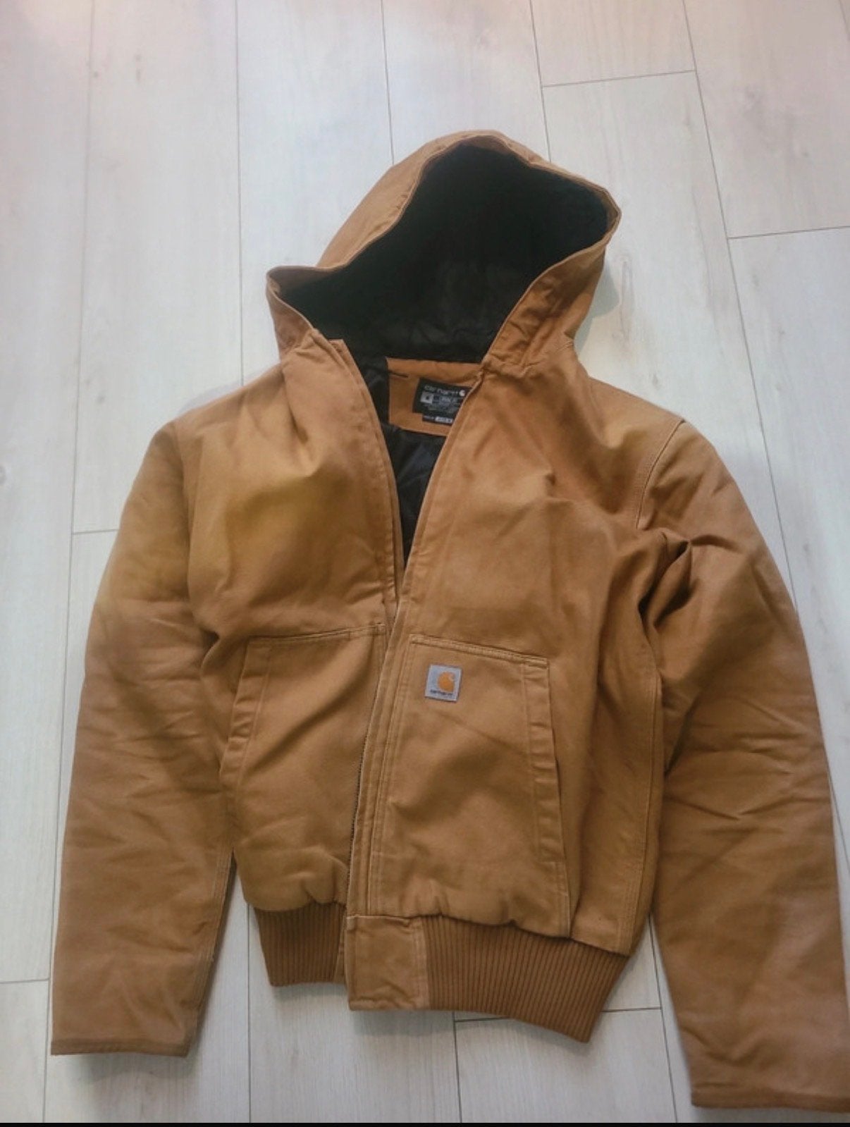 Carhartt J130 Active Jacket – Maat M – Bruin – Vintage, Verzenden, Gedragen, Maat 48/50 (M), Bruin