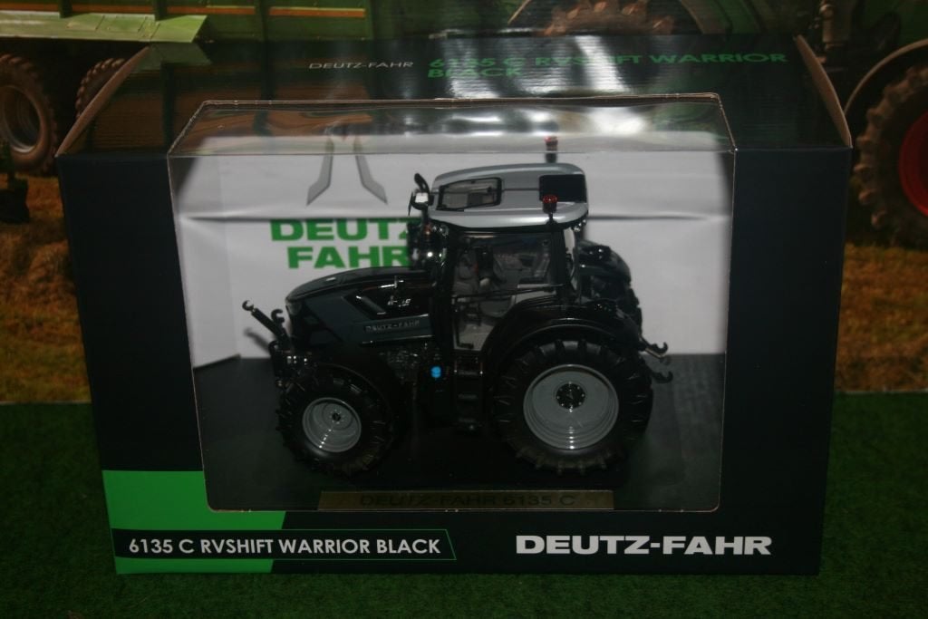 Boeryes: Deutz-Fahr 6135C RVshift Warrior Zwart, Ophalen of Verzenden, Nieuw, Tractor of Landbouw, Overige merken