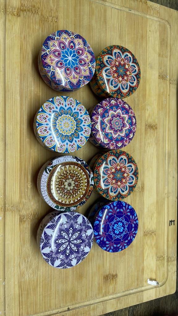 Home made kaarsen ibiza stijl 8x, Huis en Inrichting, Ophalen of Verzenden, Nieuw, Overige materialen, Minder dan 25 cm