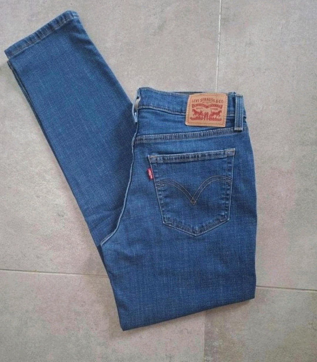 Levi's boyfriend jeans ZGAN W27 L30, Blauw, Ophalen of Verzenden, Zo goed als nieuw, W27 (confectie 34) of kleiner