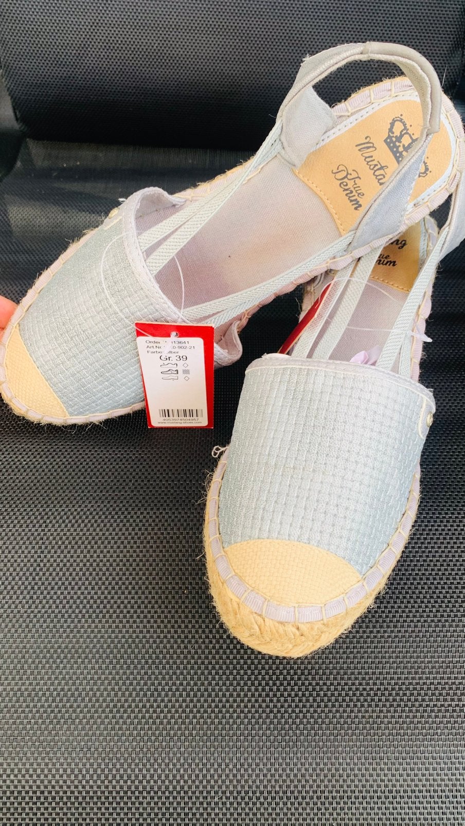 Nieuw Mustang  39, Ophalen of Verzenden, Nieuw, Blauw, Espadrilles of Moccasins