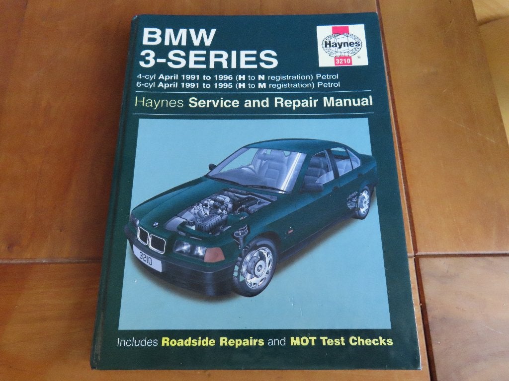 Haynes workshop manual BMW 3-serie E36 4-cil + 6-cil '91-96, Ophalen of Verzenden