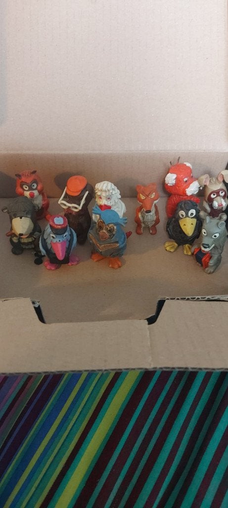Verzameling Fabeltjeskrant poppetjes, Ophalen of Verzenden, Gebruikt