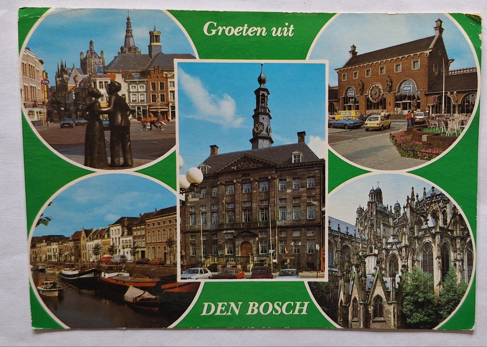 Ansichtkaart 's-Hertogenbosch - Groeten uit Den Bosch, Ophalen of Verzenden