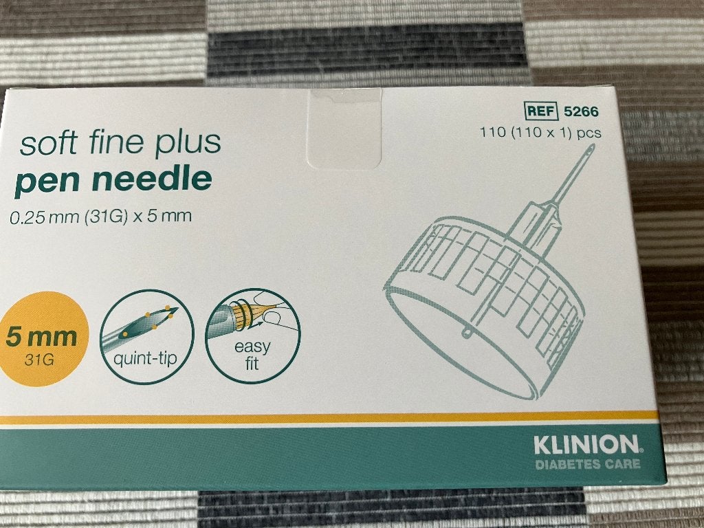Klinion Pennaalden 5mm voor insuline of afslank medicatie, Ophalen of Verzenden, Nieuw