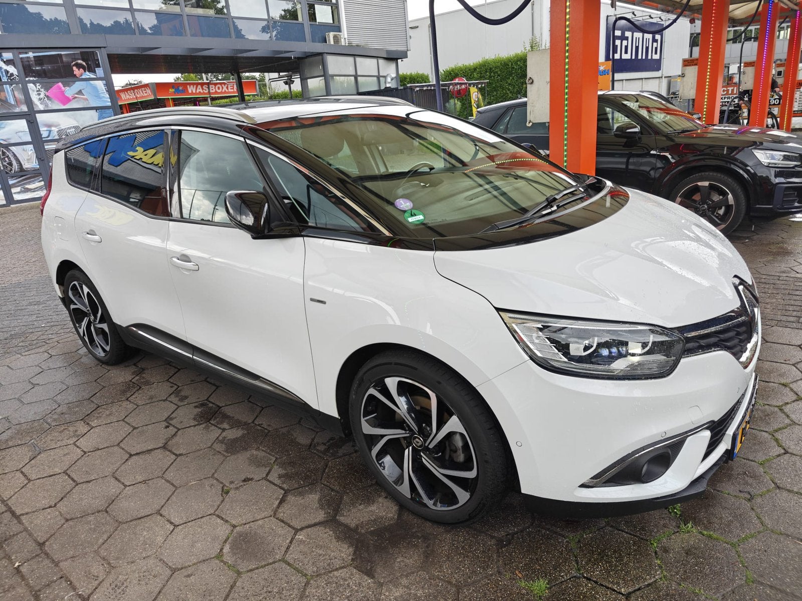Renault Grand Scenic 1.2 TCE 97KW 7P 2017 Wit - Bose, Auto's, Voorwielaandrijving, Zwart, 4 cilinders, 1850 kg