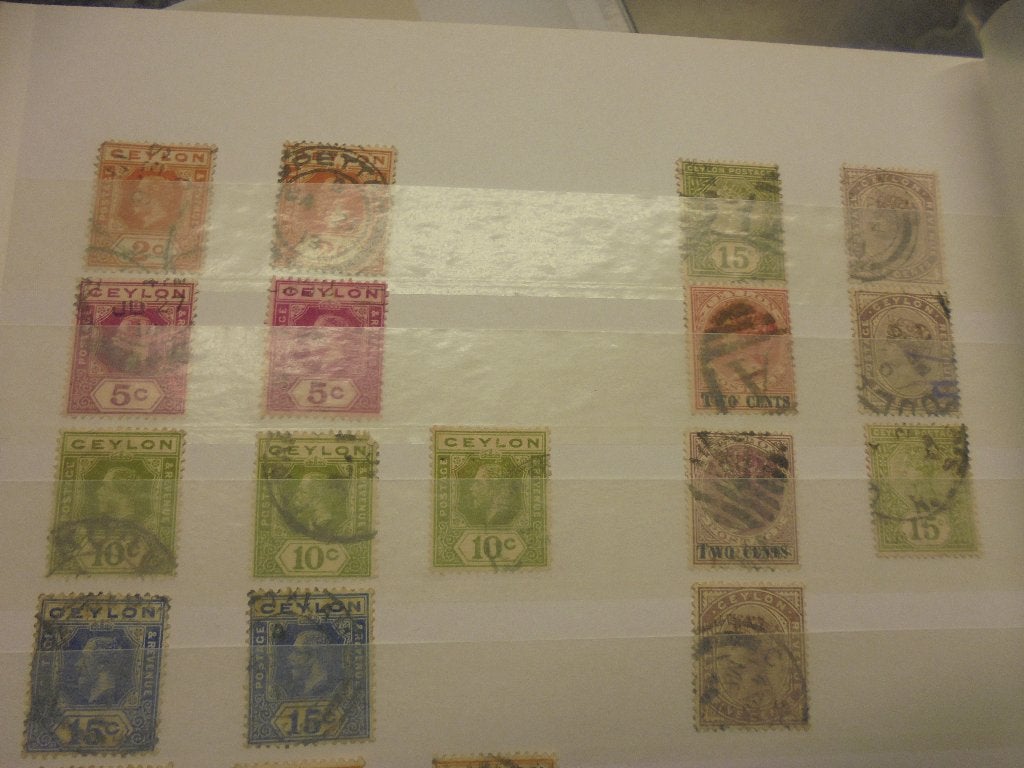 Ceylon. Mooie oude partij., Ophalen of Verzenden, Buitenland