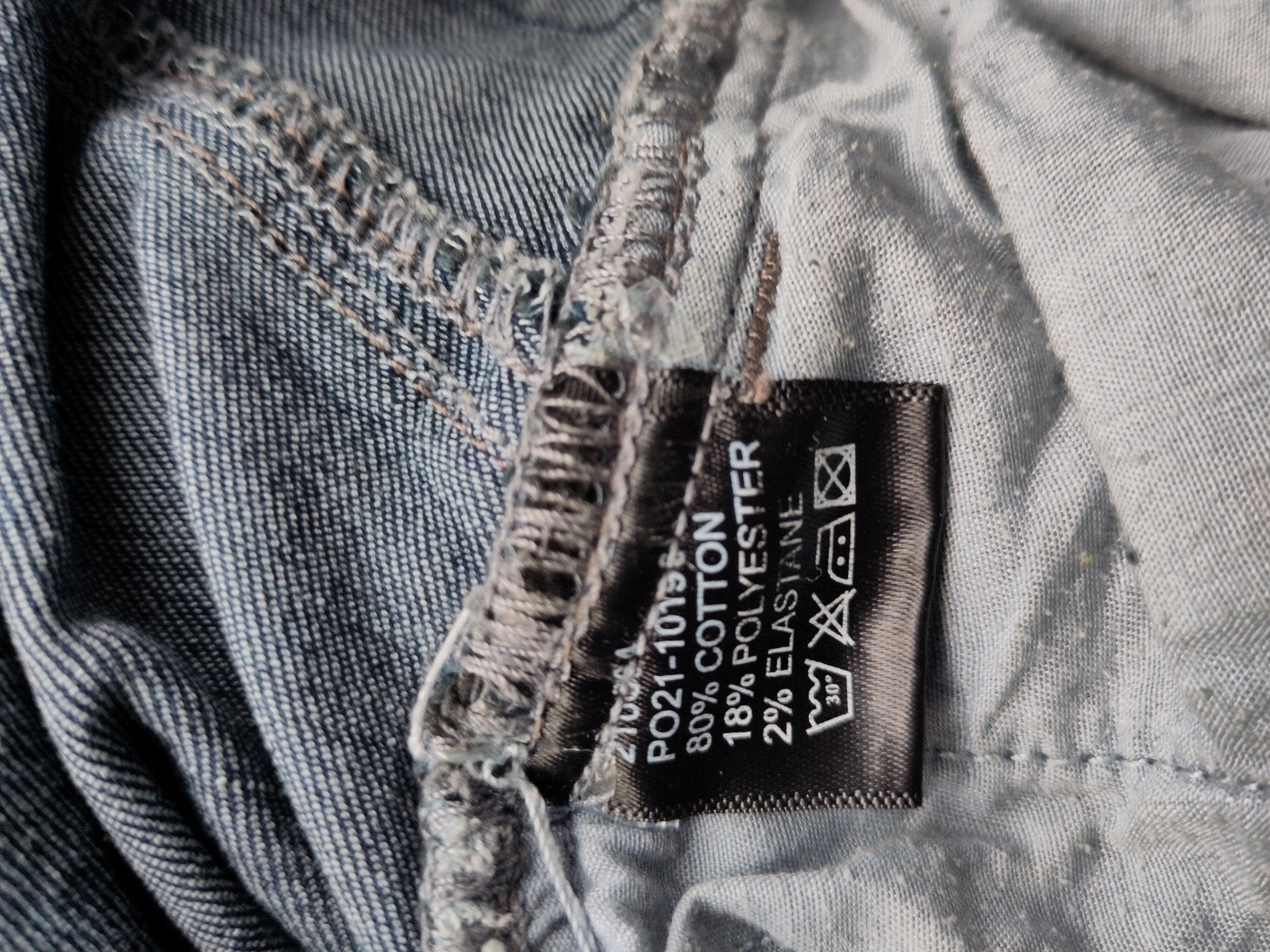 jeans broek, Blauw, Ophalen of Verzenden, Zo goed als nieuw, Overige maten