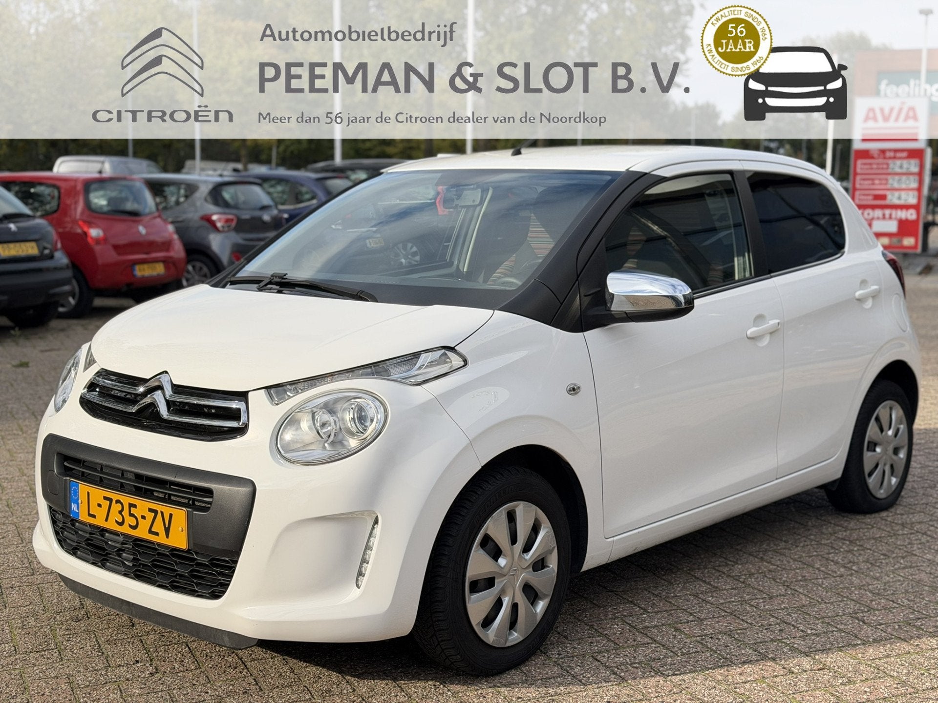 Citroën C1 1.0 VTi Camera | Carplay | Airco (bj 2021), Voorwielaandrijving, Dealer onderhouden, Stof, Gebruikt
