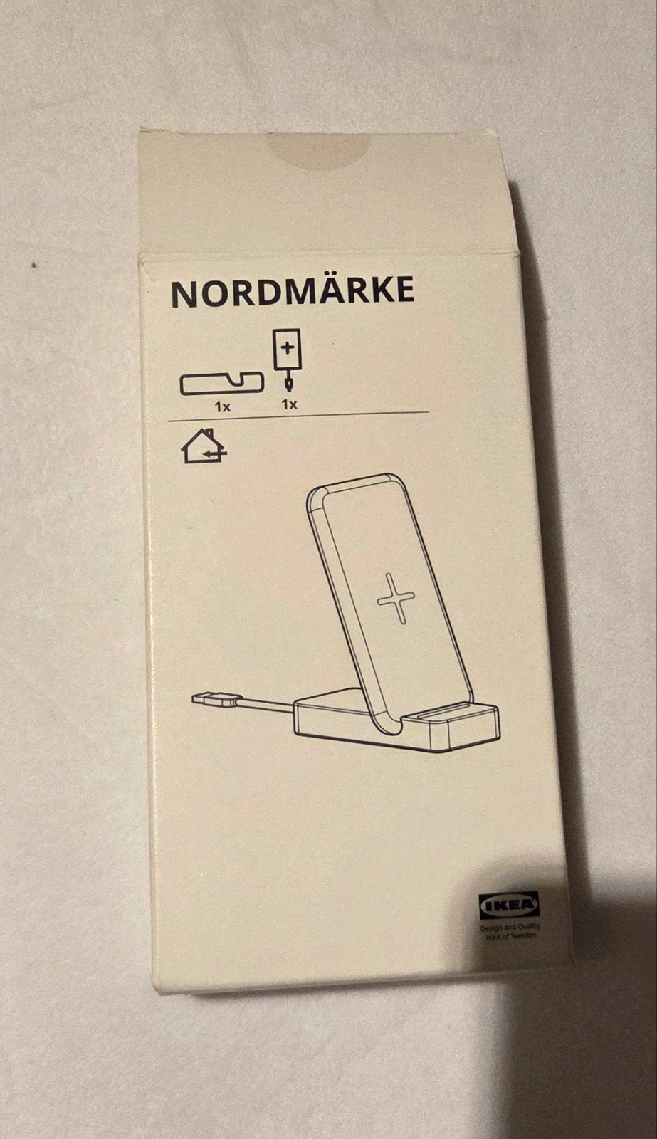 IKEA NORDMÄRKE Draadloze oplader - Zo goed als nieuw, Ophalen, Universeel, IKEA, Draadloze oplader