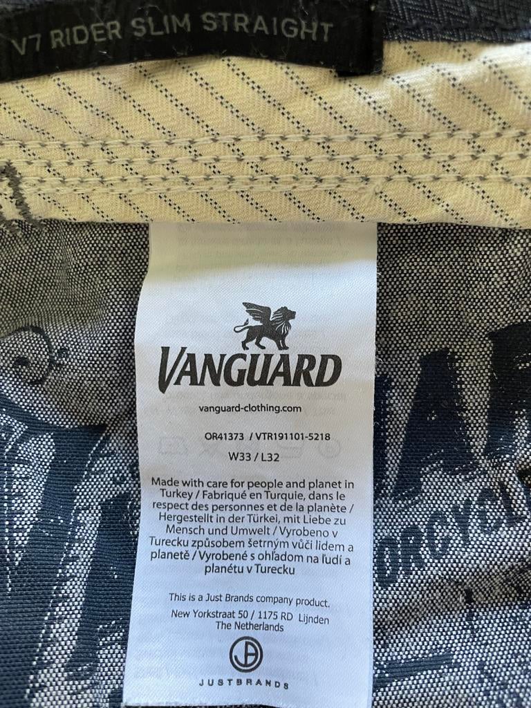 Vanguard V7 Rider Slim Straight Jeans W33/L32, Kleding | Heren, Ophalen, Gedragen, W33 - W34 (confectie 48/50)
