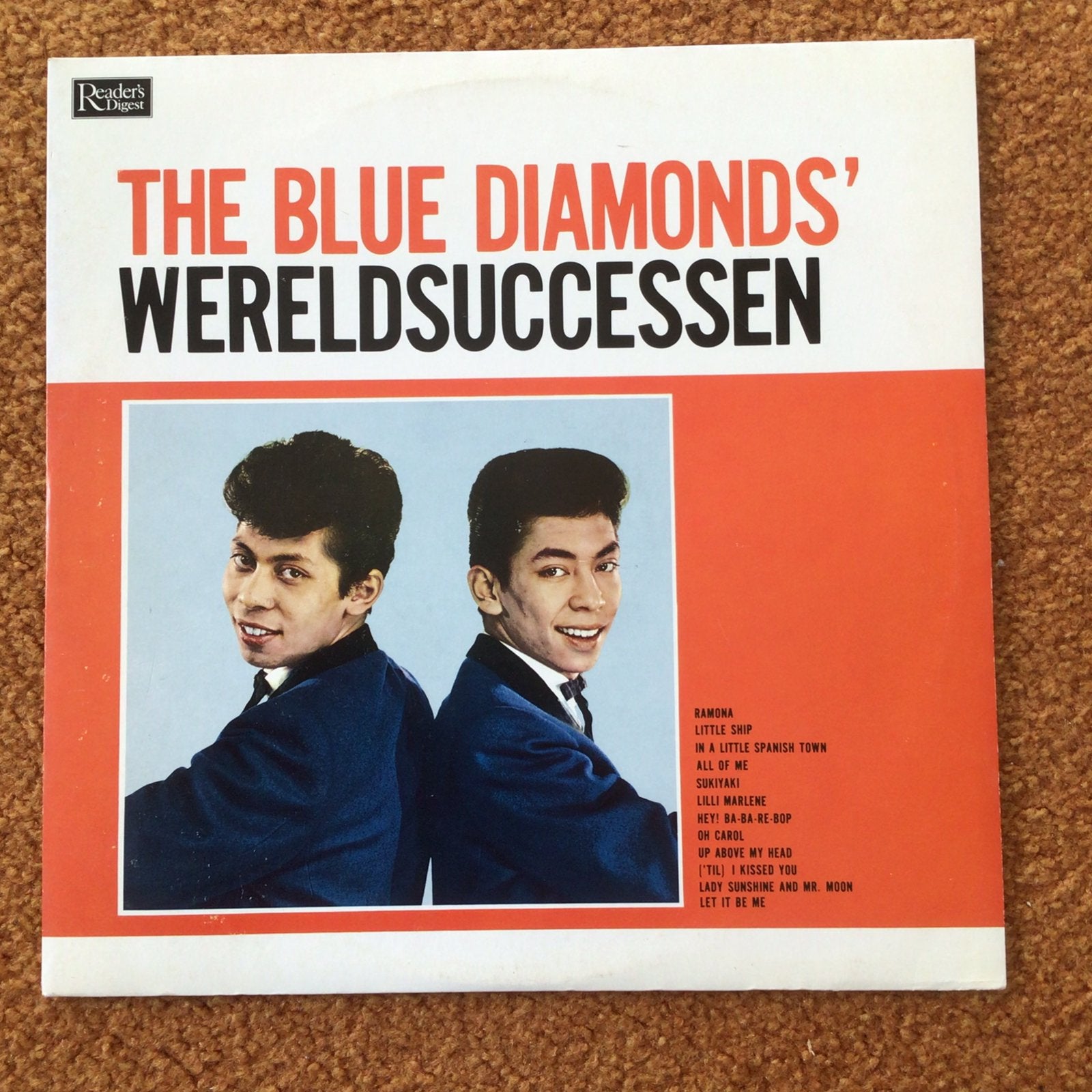Lp - The Blue Diamonds - Wereldsuccessen, Ophalen of Verzenden, Zo goed als nieuw, LP