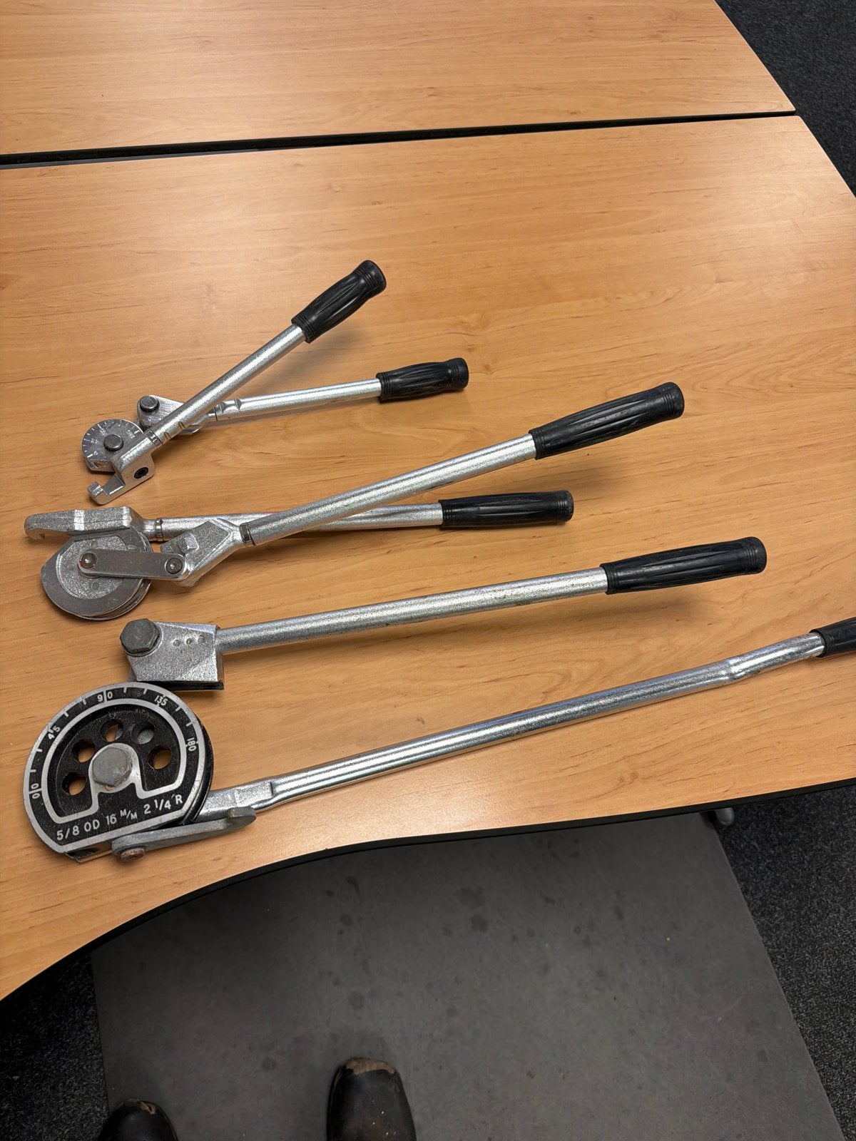 Set van 3 pijpenbuigers - Handgereedschap, Ophalen of Verzenden, Gebruikt, Overige typen, Overige merken