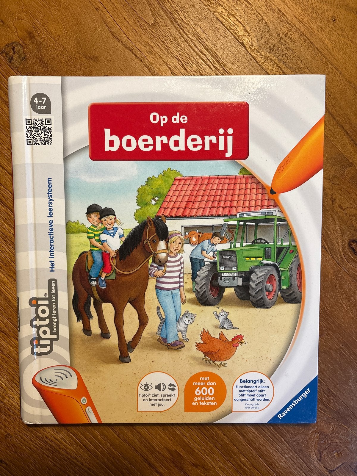 Tiptoi boek: Op de boerderij (4-7 jaar), Ophalen of Verzenden, Zo goed als nieuw, Non-fictie