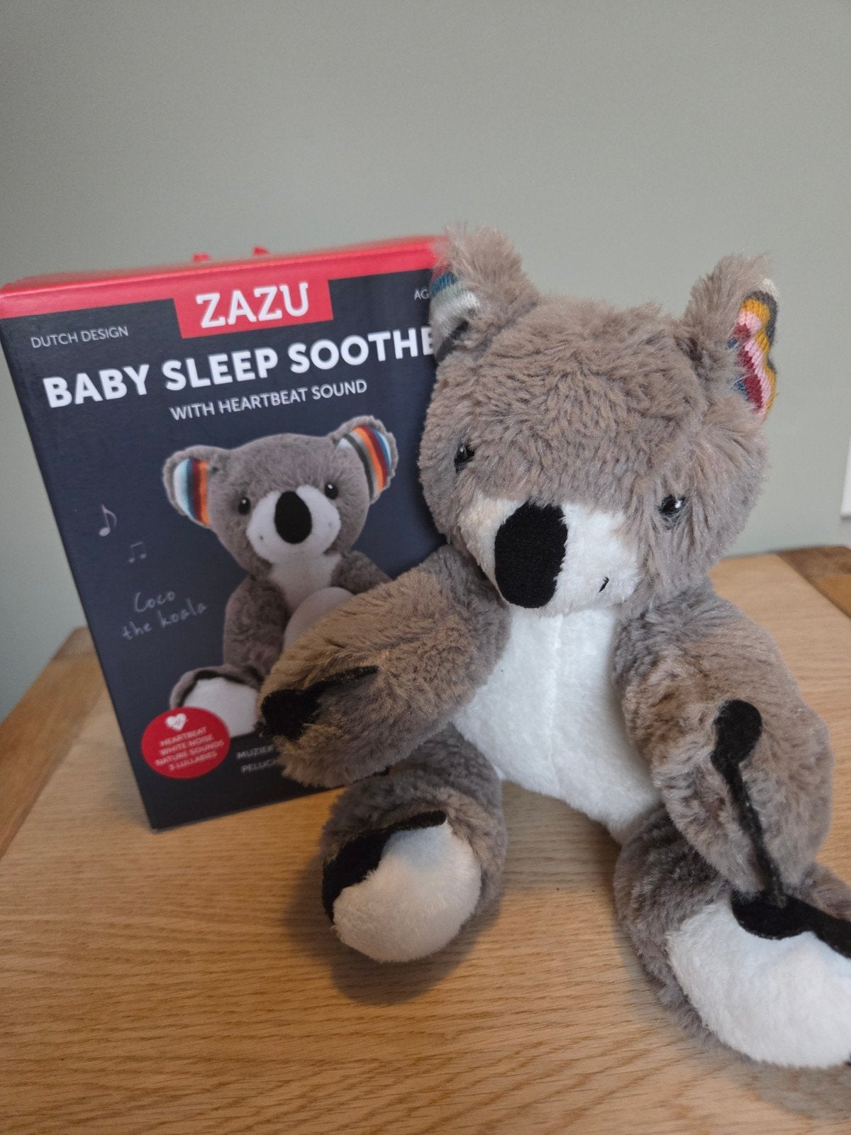 ZAZU Coco de Koala Baby Slaap Knuffel met Hartslag Geluid, Ophalen, Nieuw, Overige typen, Met geluid