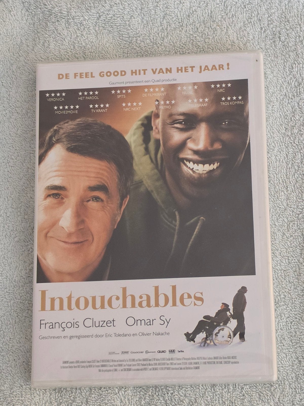 NIEUW Intouchables (DVD), Cd's en Dvd's, Vanaf 12 jaar, Ophalen of Verzenden, Nieuw in verpakking