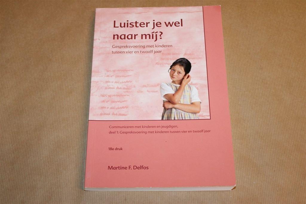 Luister je wel naar mij? — Gespreksvoering met Kinderen, Boeken, Zwangerschap en Opvoeding, Ophalen of Verzenden, Zo goed als nieuw