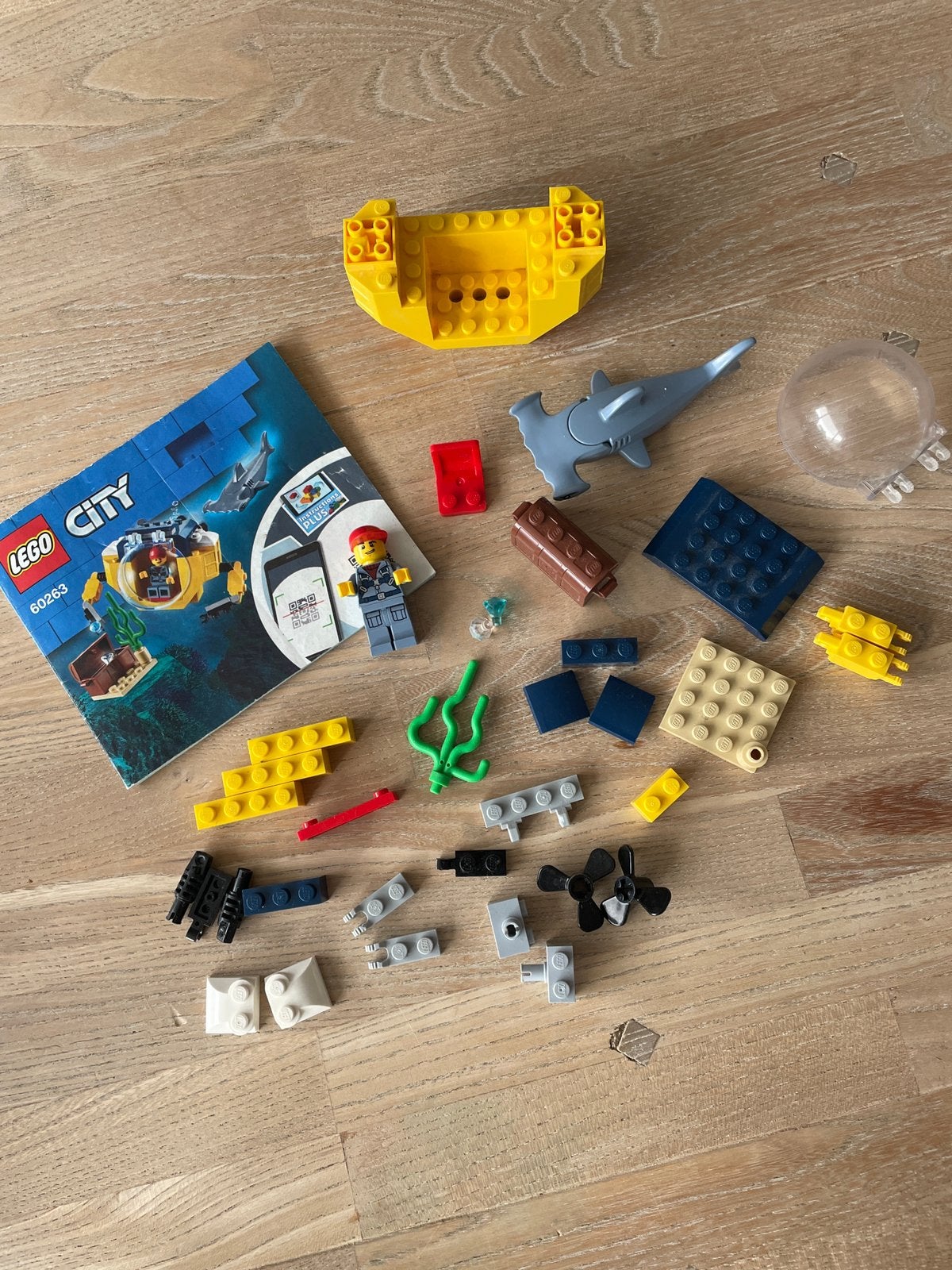 Lego City Ocean mini submarine 60263, Ophalen, Zo goed als nieuw
