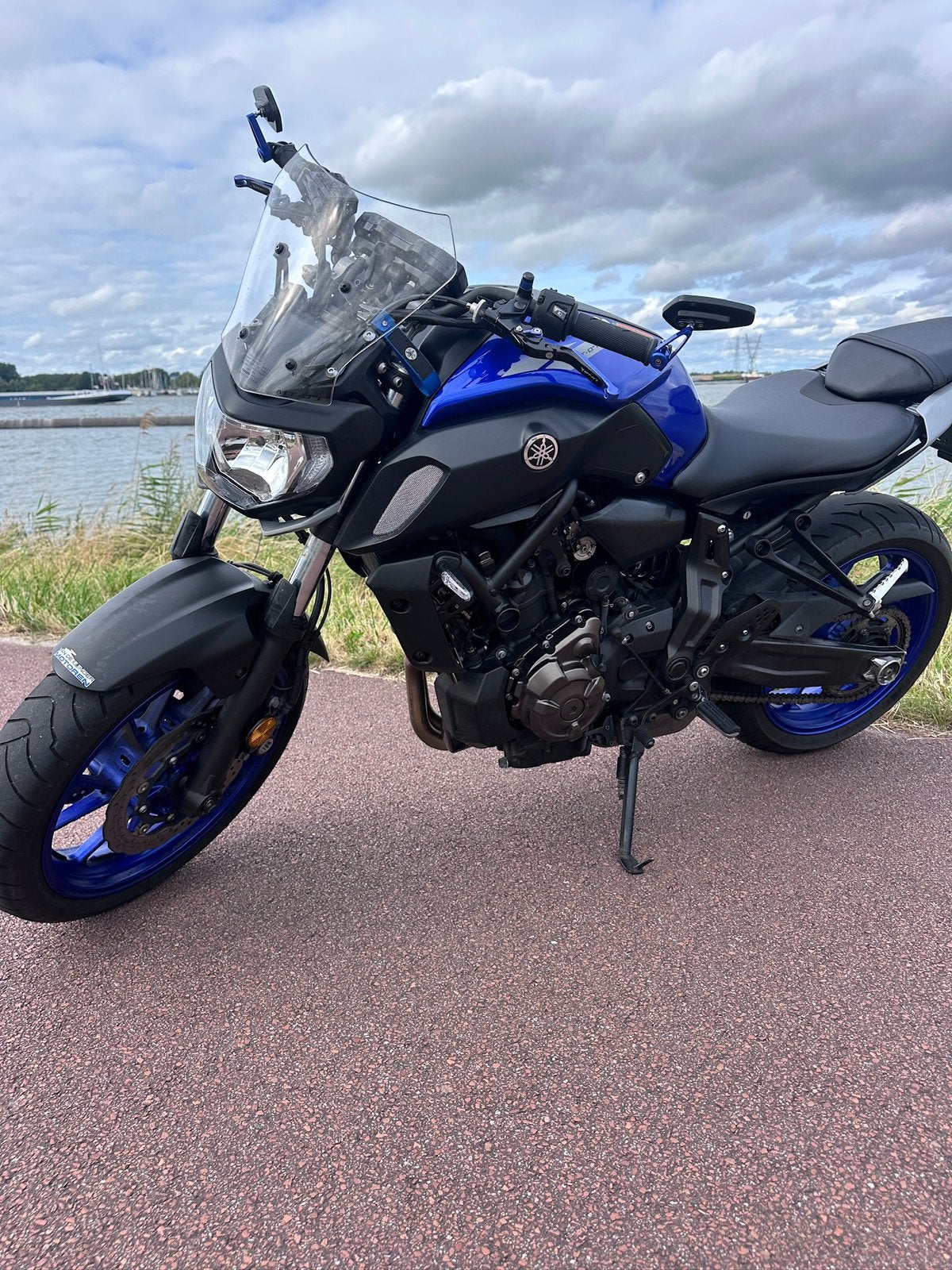 Yamaha MT-07 2021, 35 kW, 2e eigenaar, 19.000 km, 2 cilinders, Particulier, Handgeschakeld, Naked bike