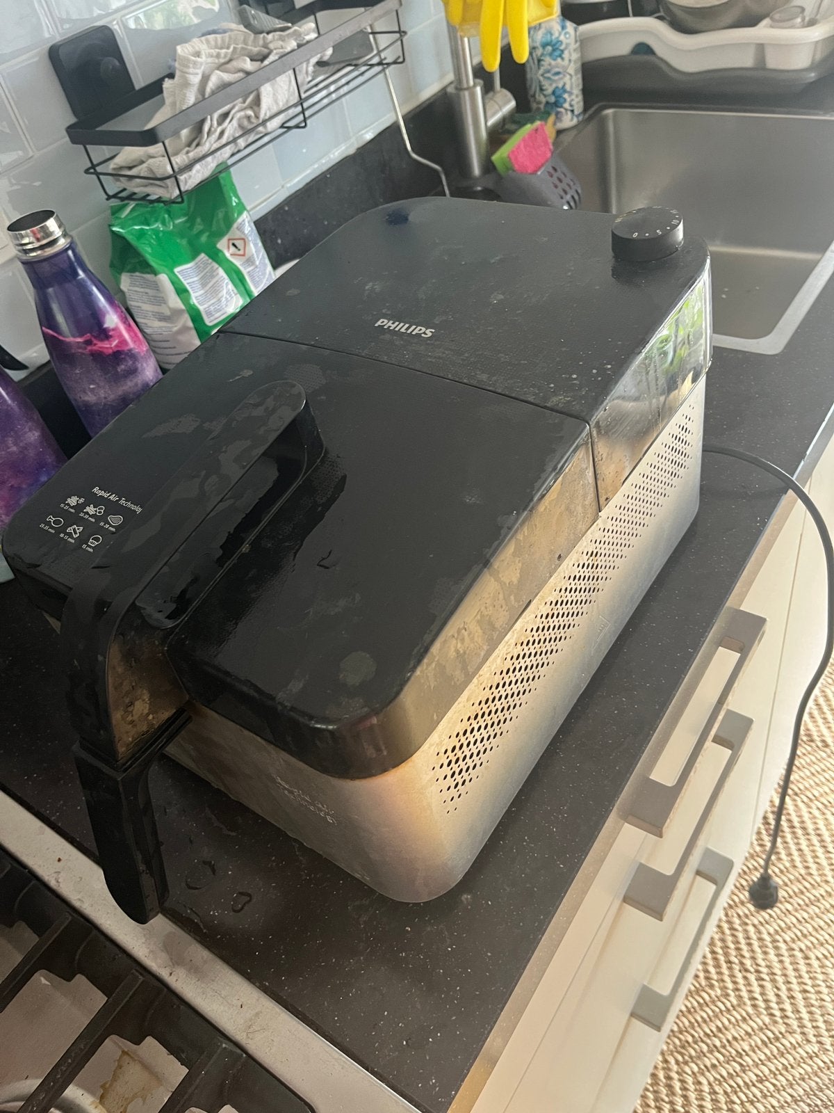 Gratis air fryer philips, Ophalen