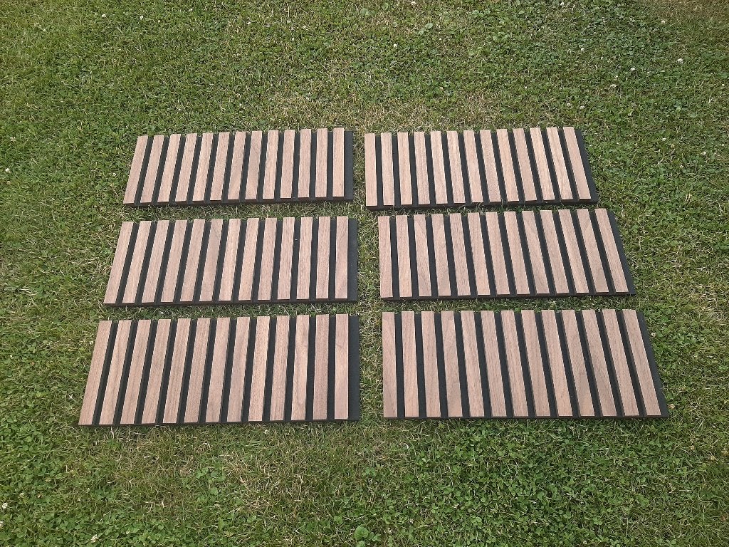 Resten walnoot wandpanelen, Doe-het-zelf en Verbouw, Platen en Panelen, Ophalen