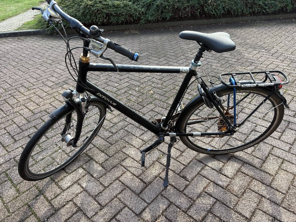 Batavus herenfiets (opknapper) framemaat 61, Fietsen en Brommers, Fietsen | Heren | Herenfietsen, Ophalen, Gebruikt, Velgrem, Versnellingen